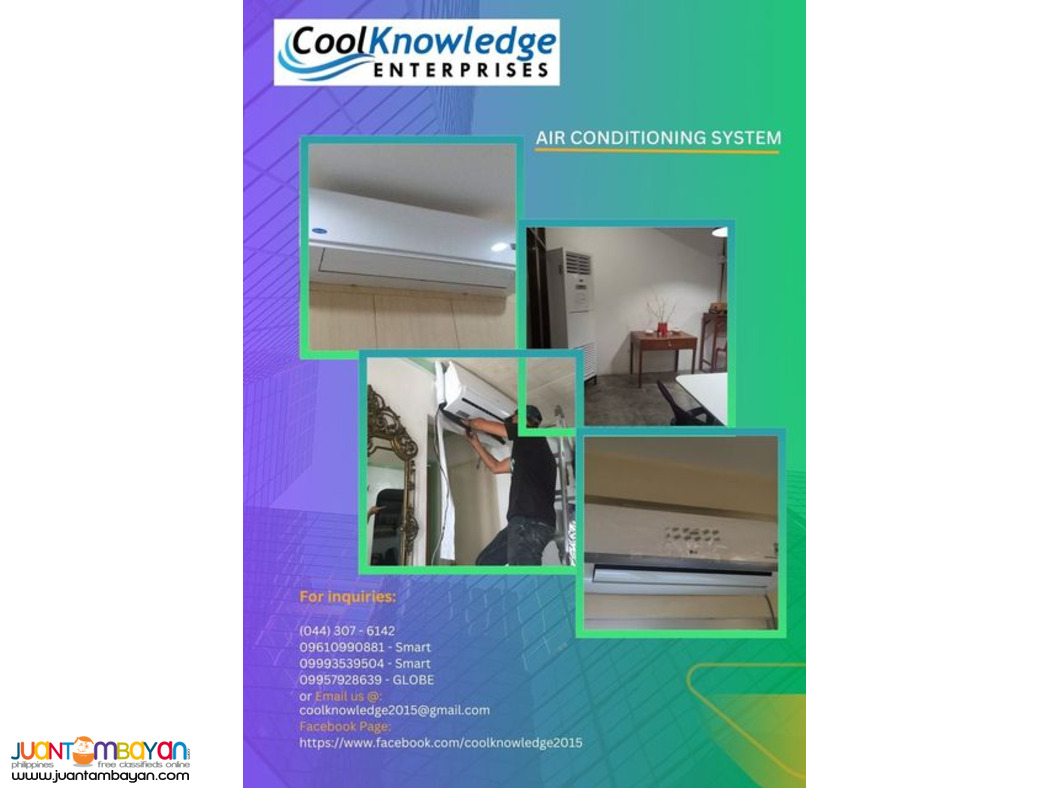 Supply and installation (Air conditioning System) Manila