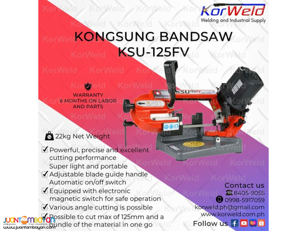 KONGSUNG Band Saw KSU-125FV