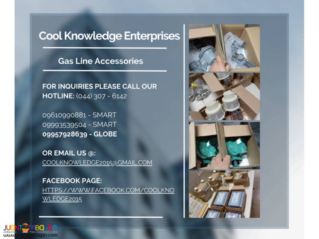 accessories ( gas Line ) supply & installation ( manila )