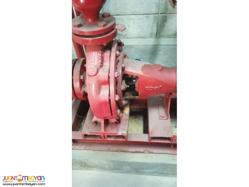 We offer Repair for all types of Fire Pumps