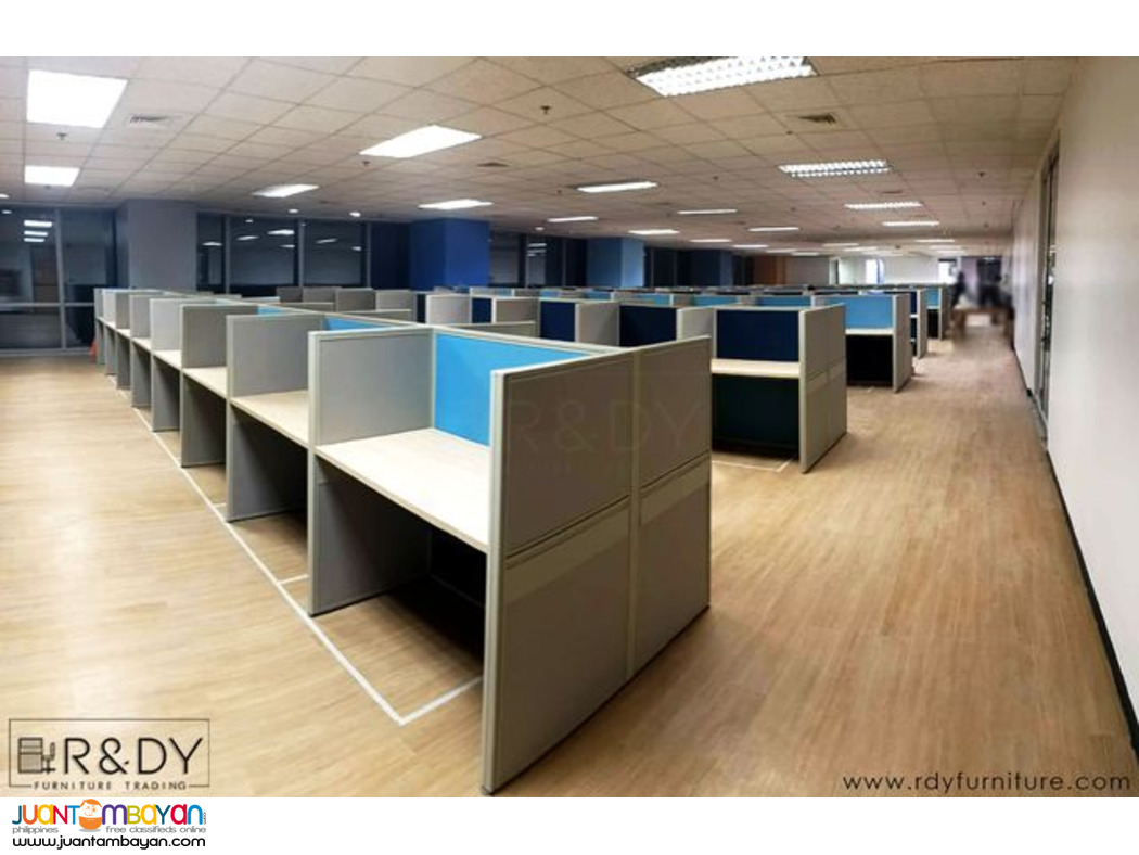 MODULAR OFFICE PARTITION AND TABLE/ CUSTOMIZE TABLE