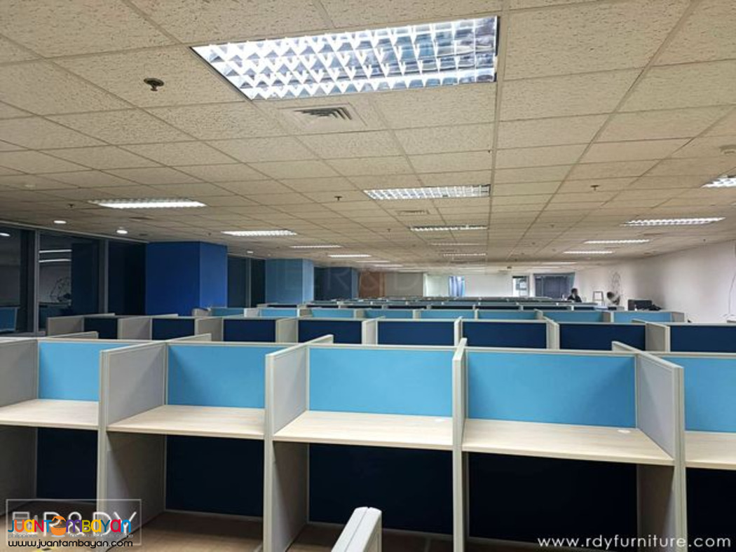 MODULAR OFFICE PARTITION AND TABLE/ CUSTOMIZE TABLE