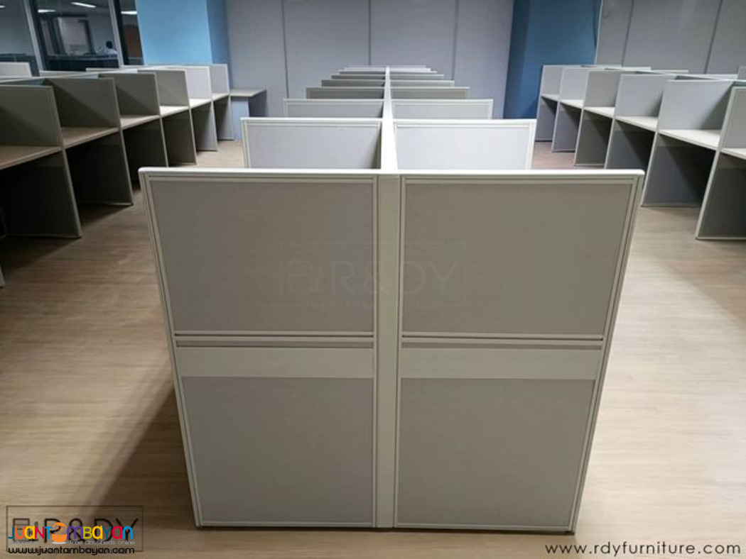 MODULAR OFFICE PARTITION AND TABLE/ CUSTOMIZE TABLE