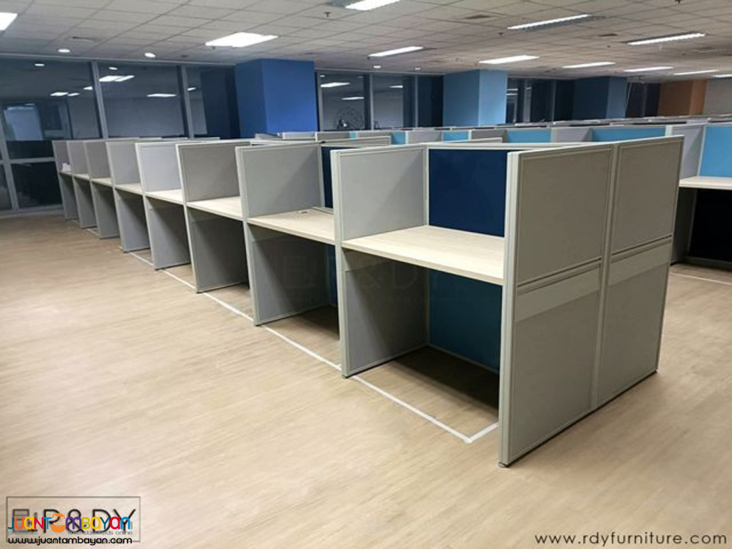 MODULAR OFFICE PARTITION AND TABLE/ CUSTOMIZE TABLE