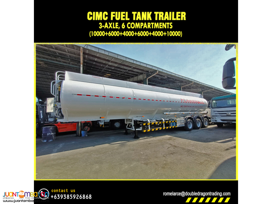 3-axle fuel tank trailer