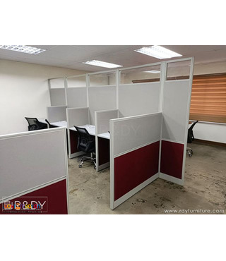 customised Modular Office Partition and table/ office Chairs