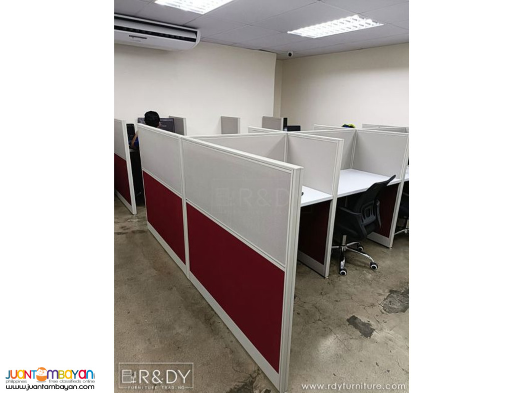 customised Modular Office Partition and table/ office Chairs