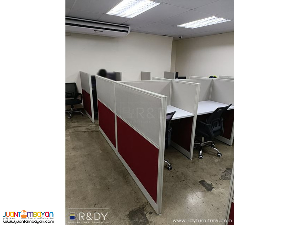 customised Modular Office Partition and table/ office Chairs