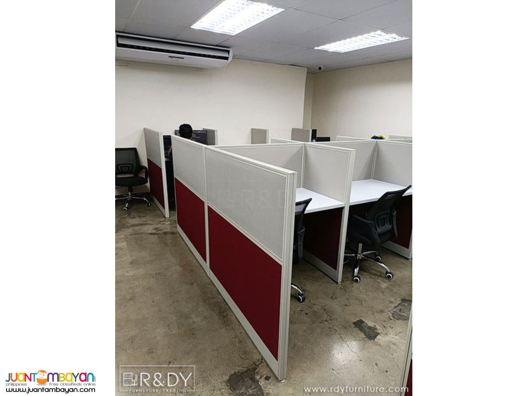 customised Modular Office Partition and table/ office Chairs