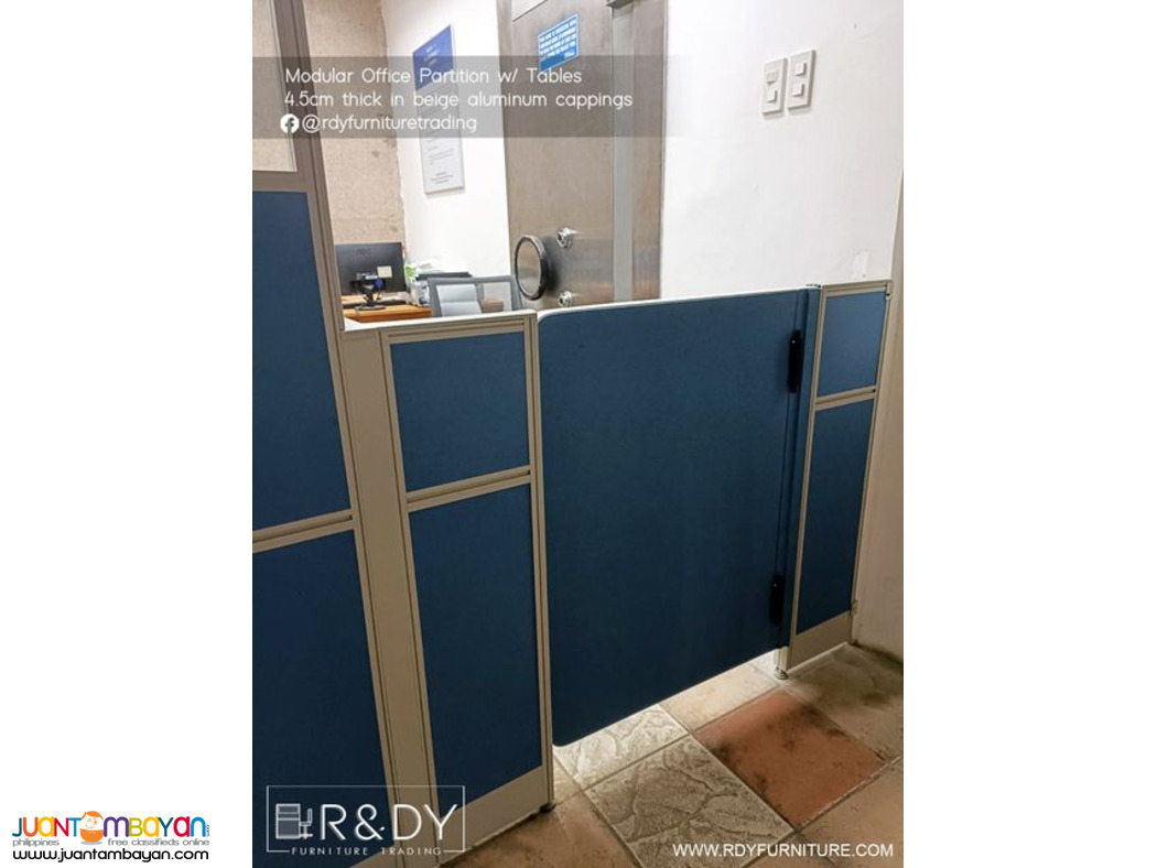 laminated Partition L Shape
