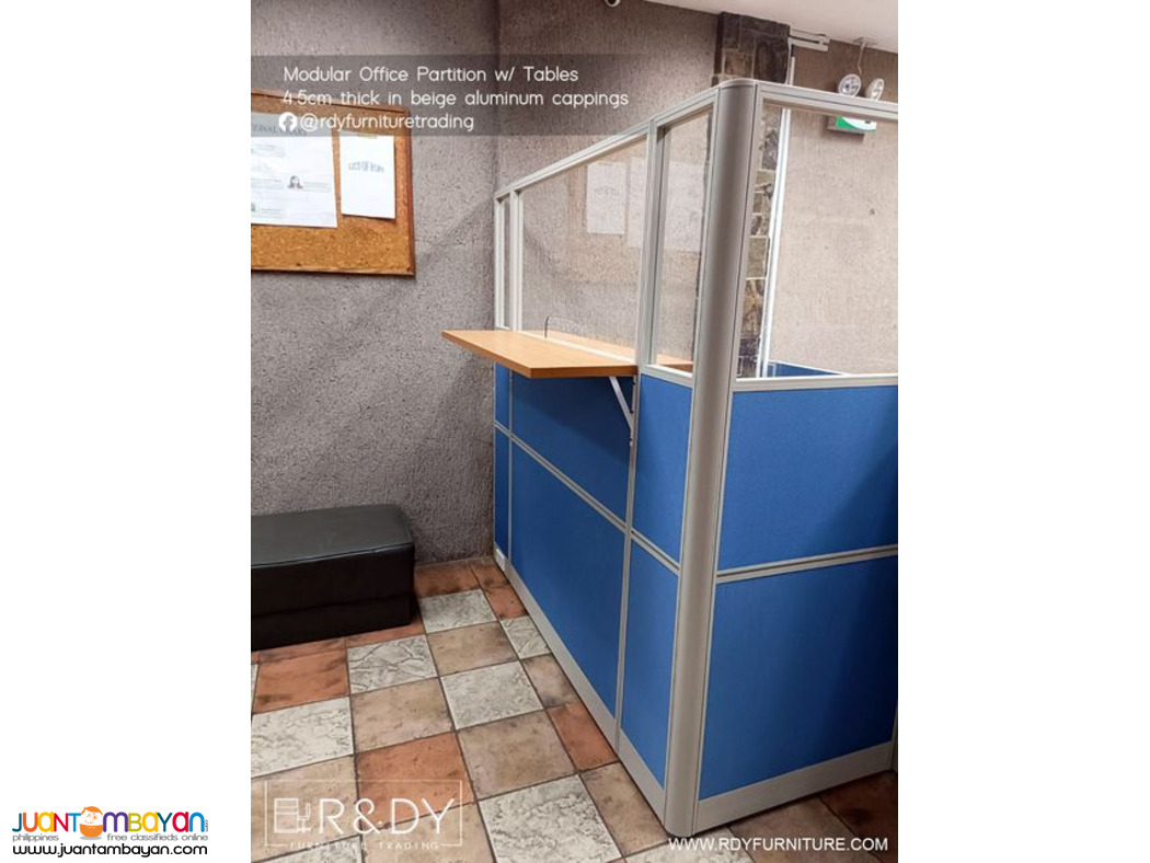 laminated Partition L Shape