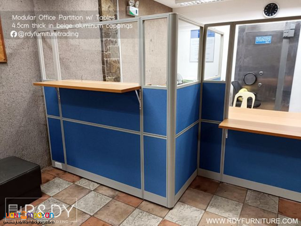 laminated Partition L Shape