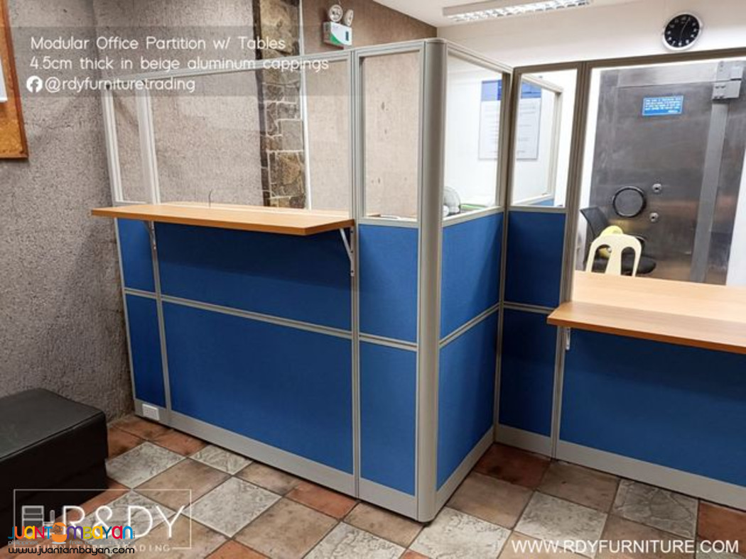 laminated Partition L Shape