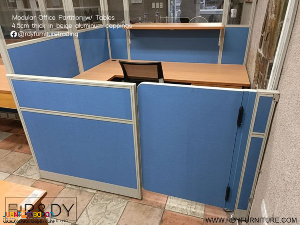 laminated Partition L Shape