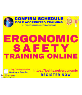 Ergonomics Safety Training Specialized OSH Training DOLE Accredited