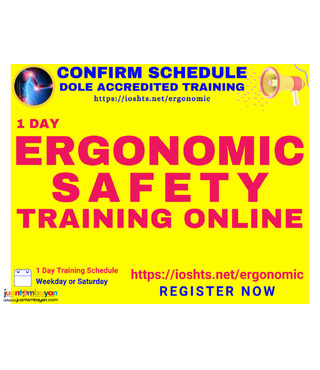 Ergonomic Safety Training Specialized OSH Training DOLE Accredited
