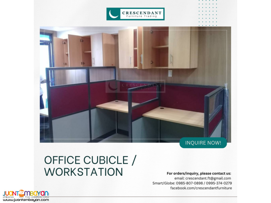 Modular Office cubicle  Face to face each other