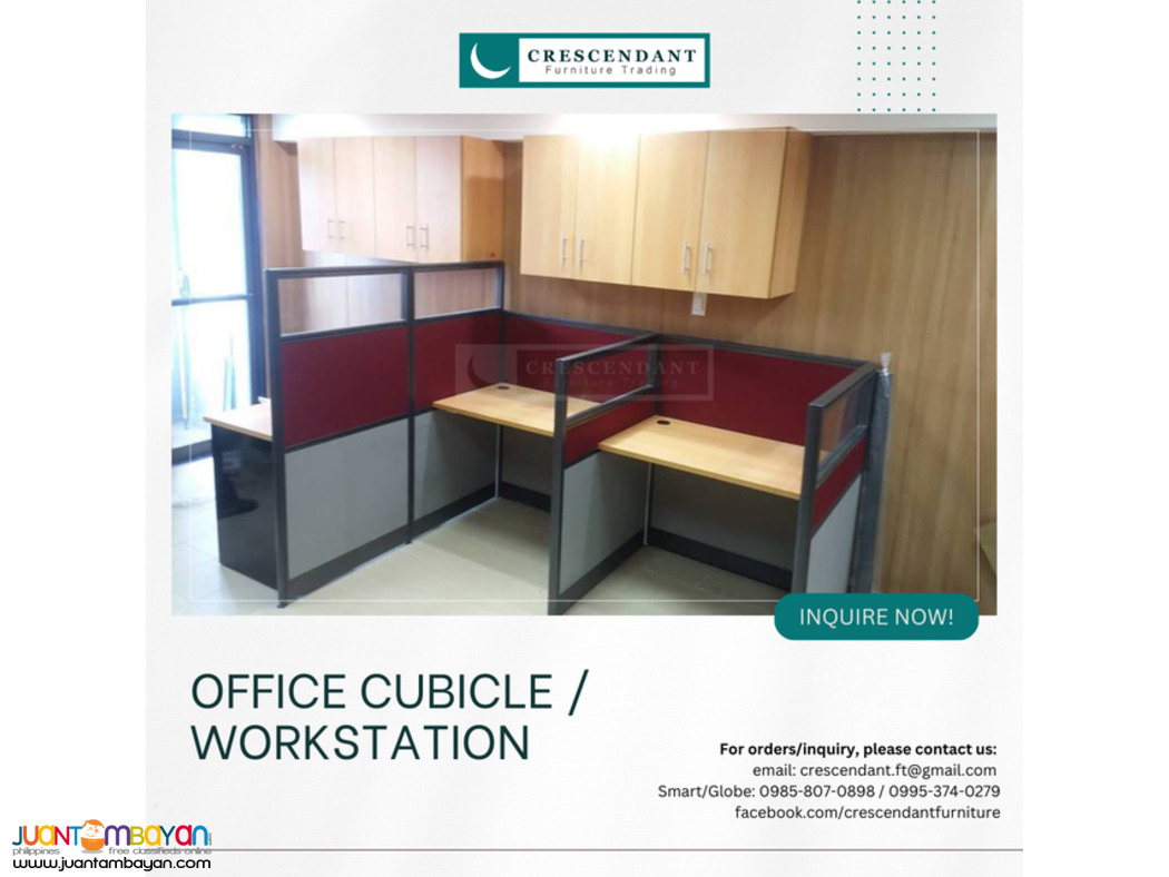Modular Office cubicle  Face to face each other