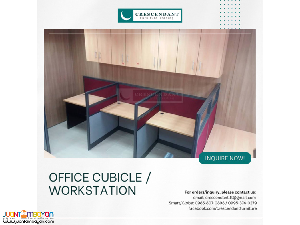 Modular Office cubicle  Face to face each other