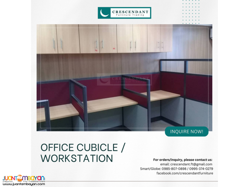 Modular Office cubicle  Face to face each other