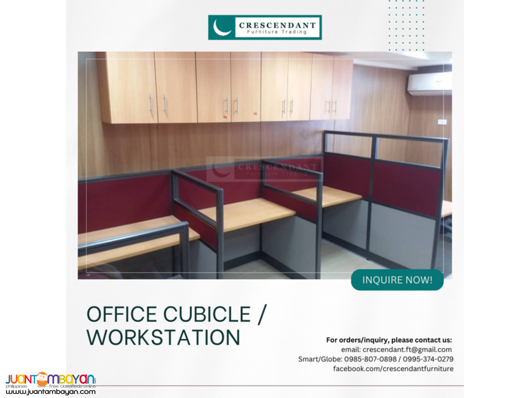 Modular Office cubicle  Face to face each other