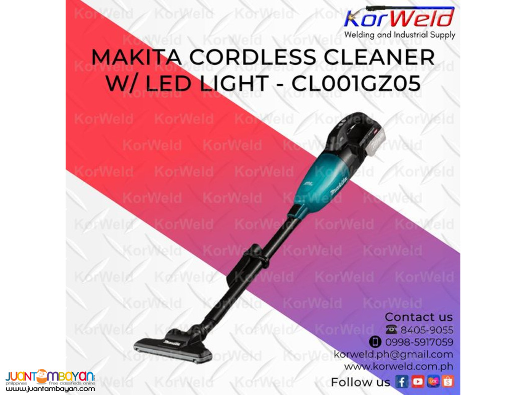 Makita Cordless Cleaner w/ Led Light CL001GZ05