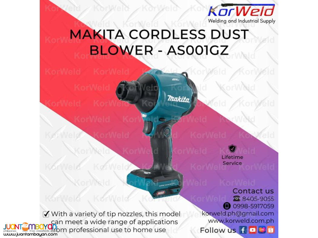 Makita Cordless Dust Blower AS001GZ