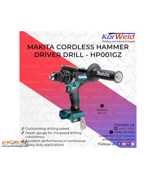 Makita Cordless Hammer Driver Drill HP001GZ