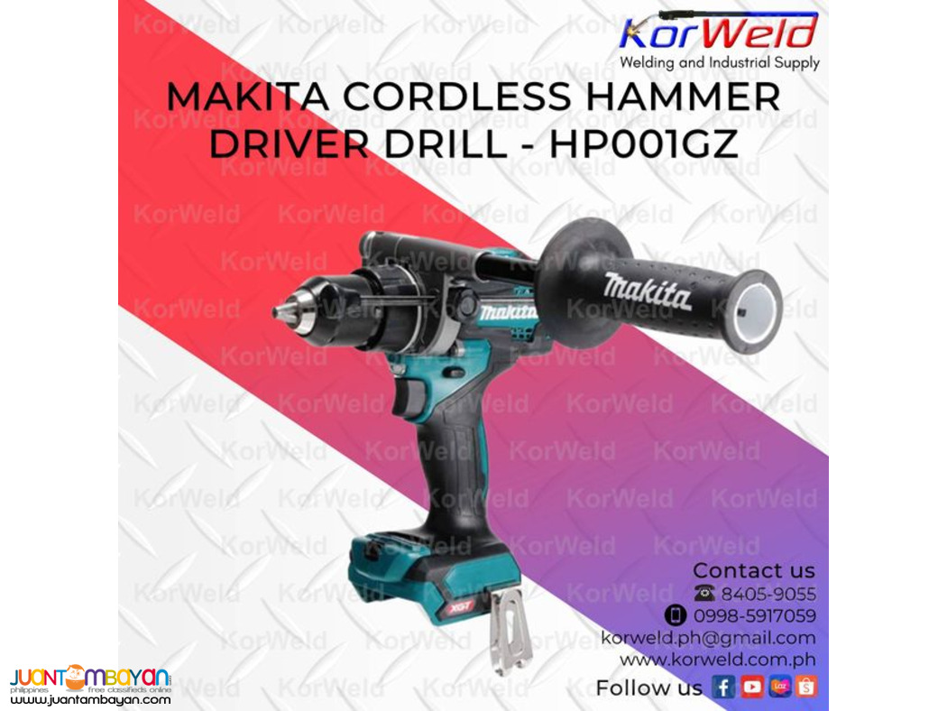 Makita Cordless Hammer Driver Drill HP001GZ