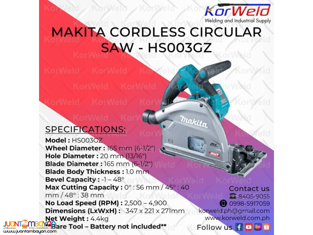 Makita Plunge Cut Saw SP001GZ01