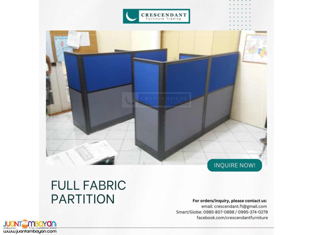 2 sets of 2 seater Modular Workstation