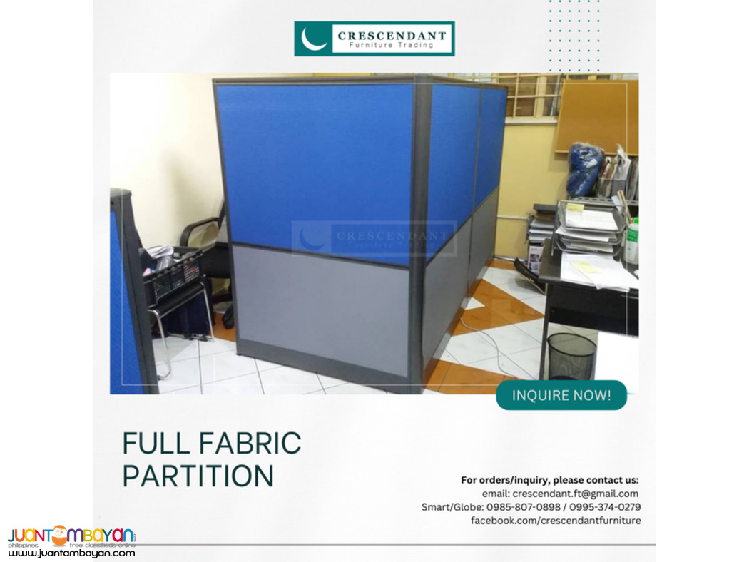 2 sets of 2 seater Modular Workstation