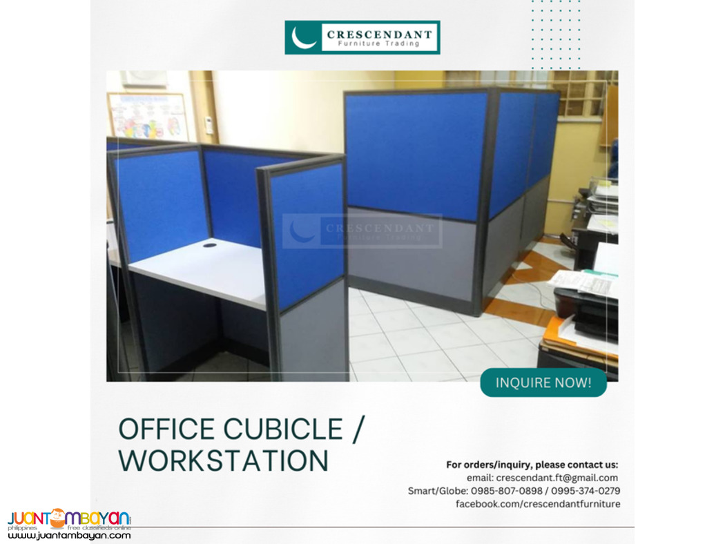 2 sets of 2 seater Modular Workstation