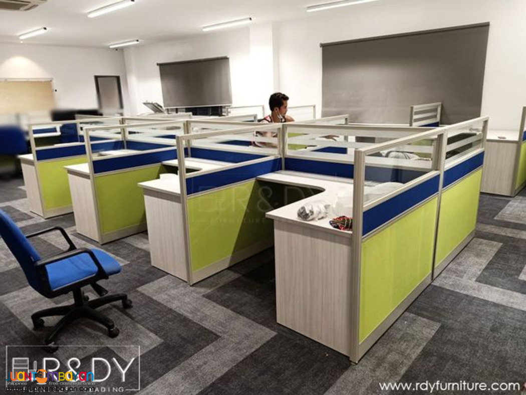 workstation/ l-type table/ cubicle