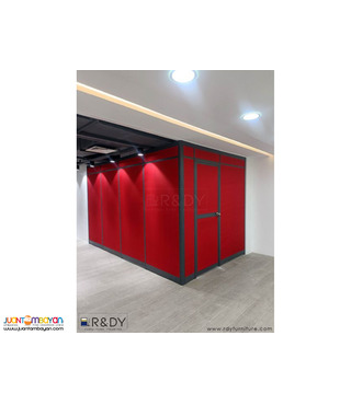 Modular Office Panel Partition- Floor to Ceiling