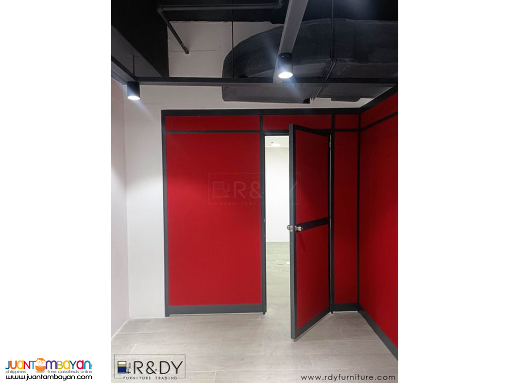 Modular Office Panel Partition- Floor to Ceiling