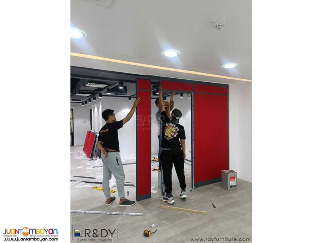 Modular Office Panel Partition- Floor to Ceiling