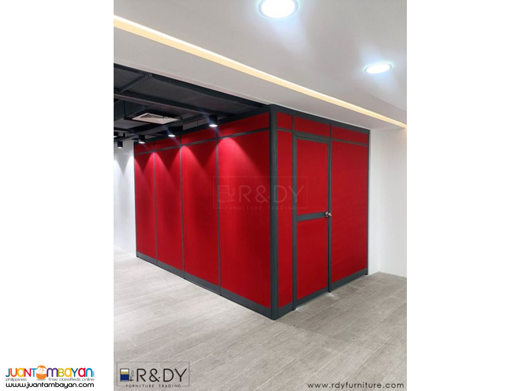 Modular Office Panel Partition- Floor to Ceiling