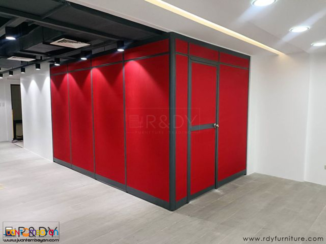 Modular Office Panel Partition- Floor to Ceiling