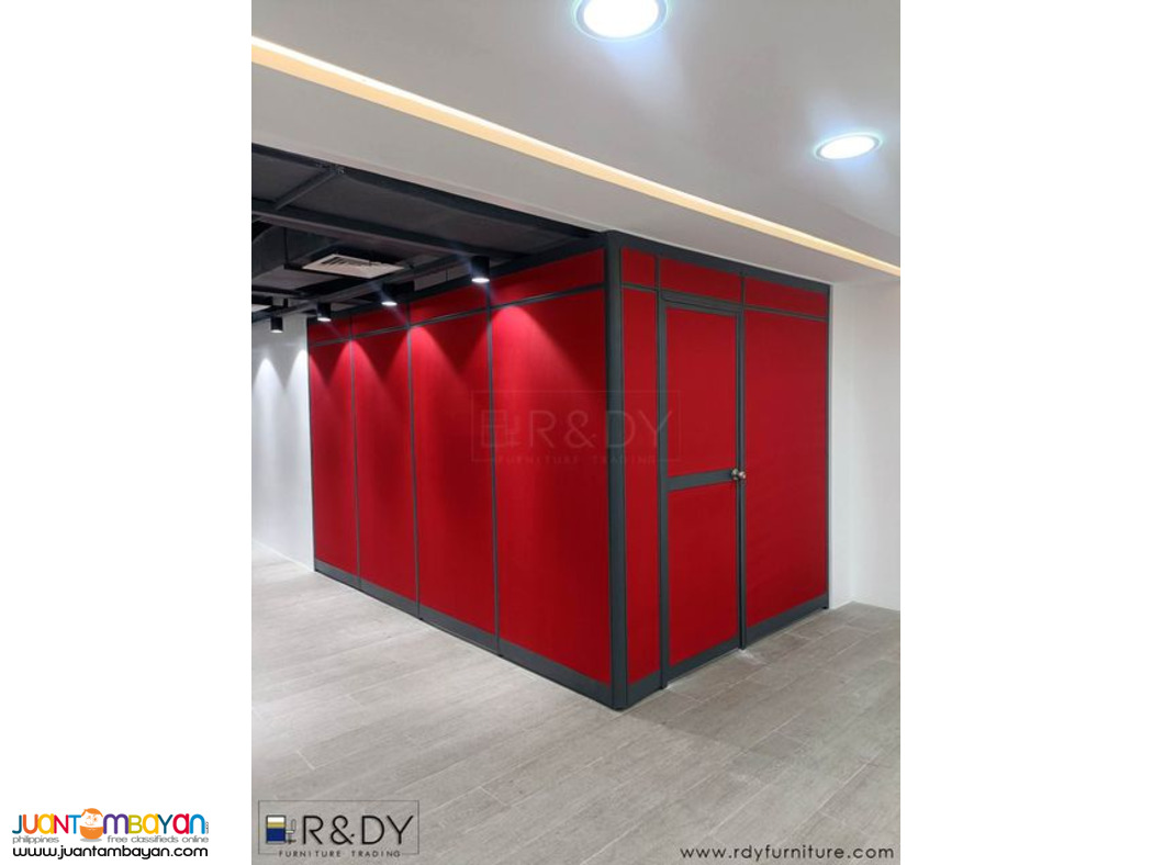 Modular Office Panel Partition- Floor to Ceiling