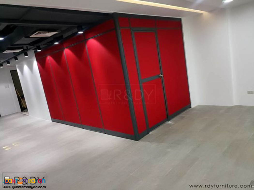 Modular Office Panel Partition- Floor to Ceiling