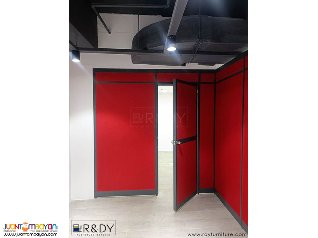 Floor To Ceiling Panel partition/ modular Workstation