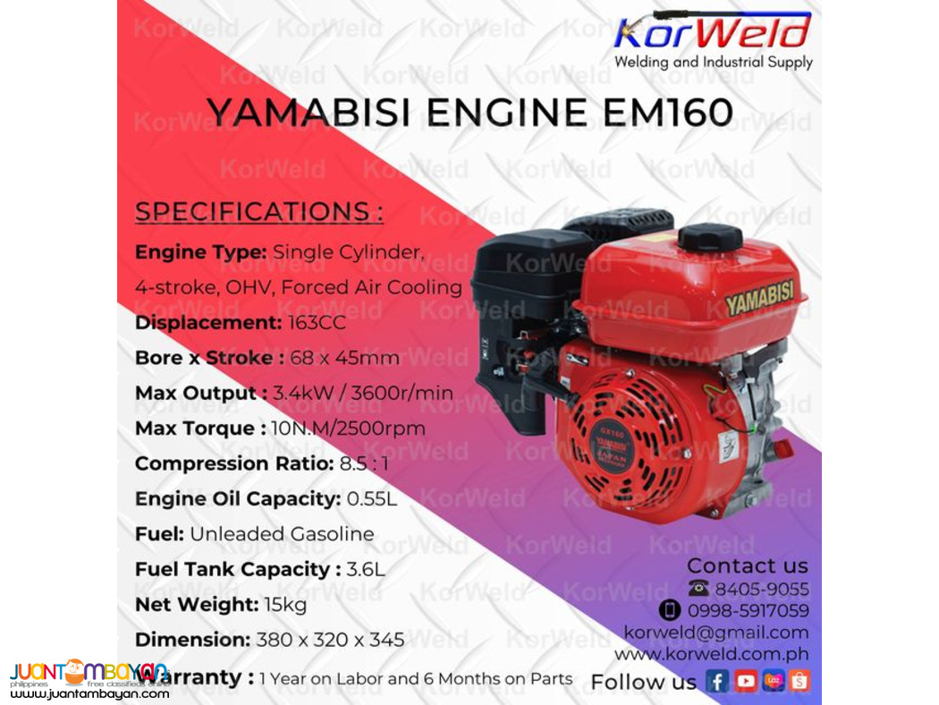 Yamabisi Engine EM160