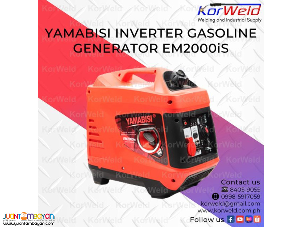 Yamabisi Inverter Gasoline Generator EM2000IS