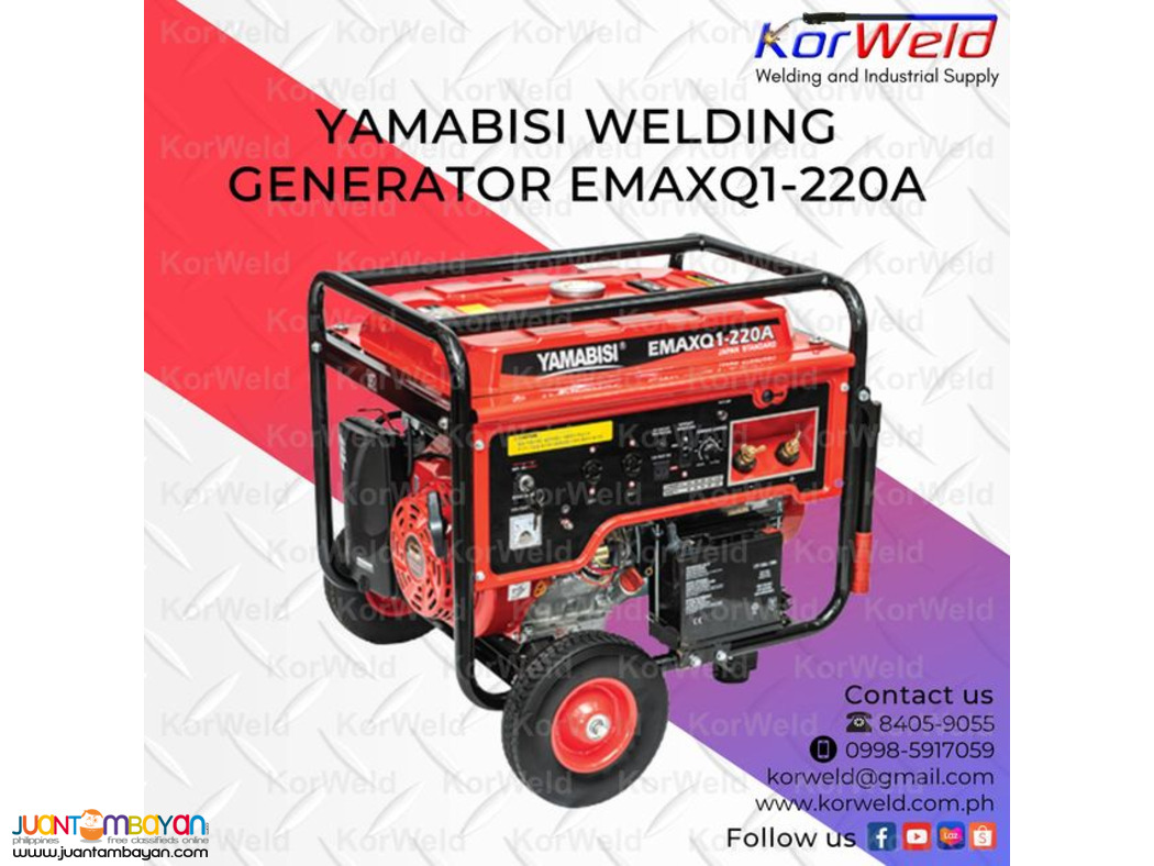Yamabisi Welding Generator EMAXQ1-220A