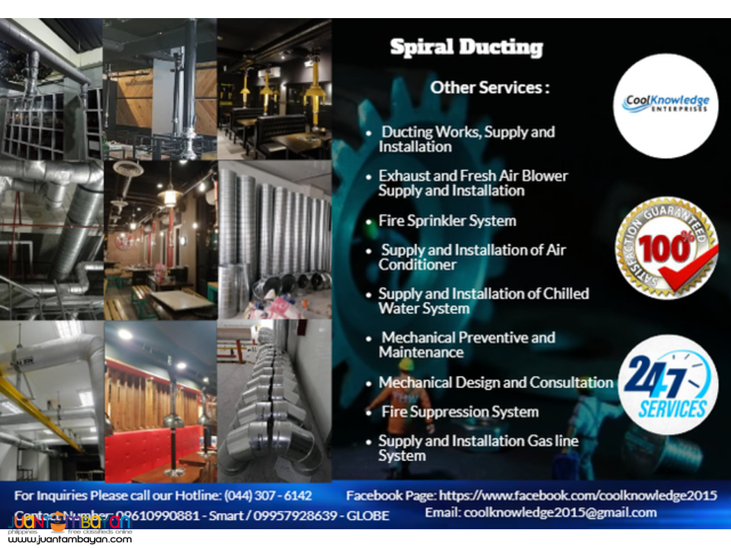 Spiral- Installation, Supply