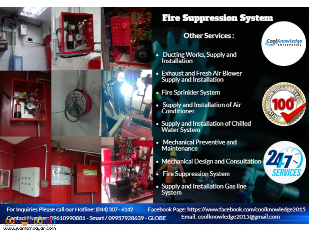 Suppression System for your Kitchen