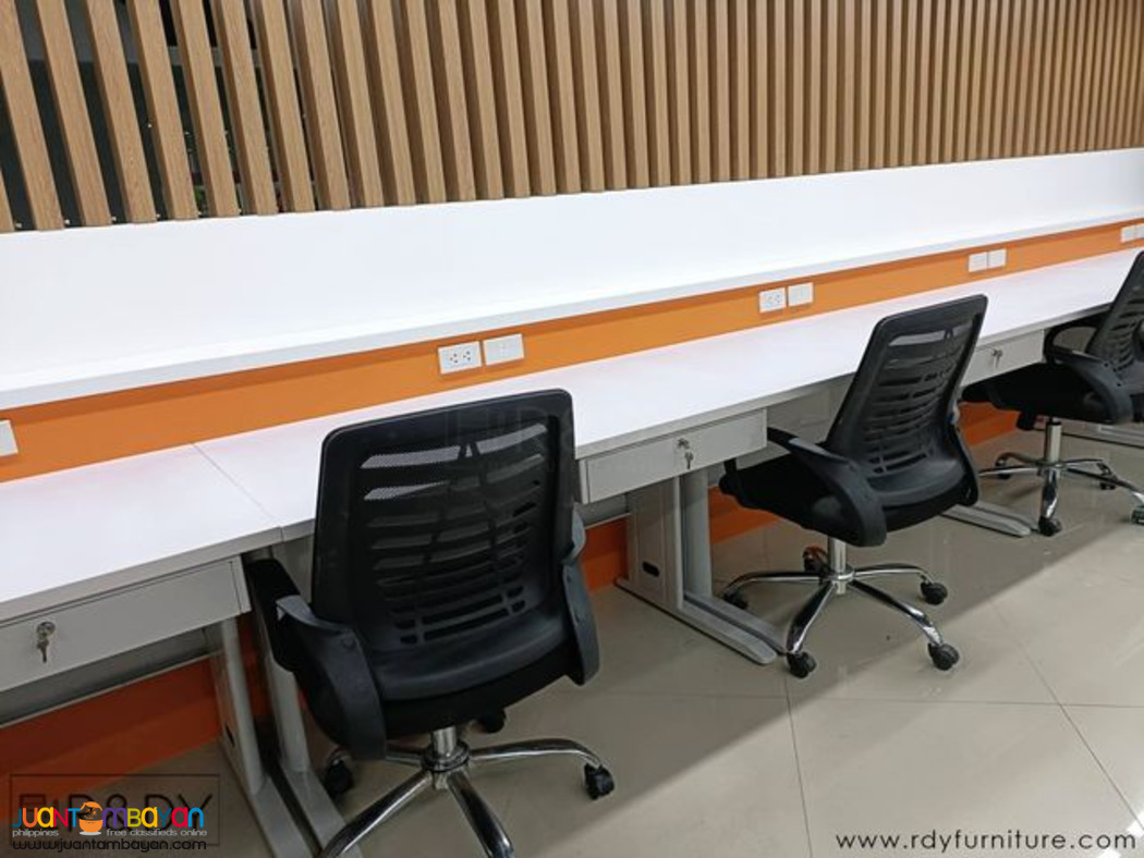oFFICE TABLE AND CHAIRS