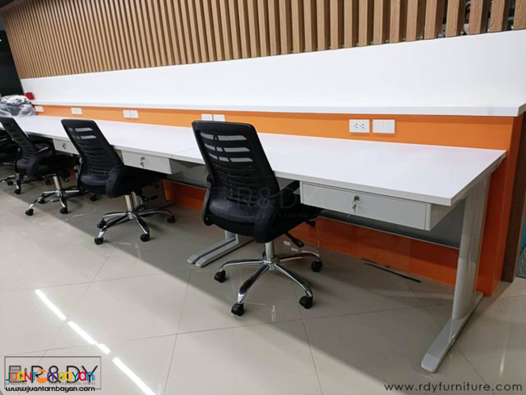 oFFICE TABLE AND CHAIRS