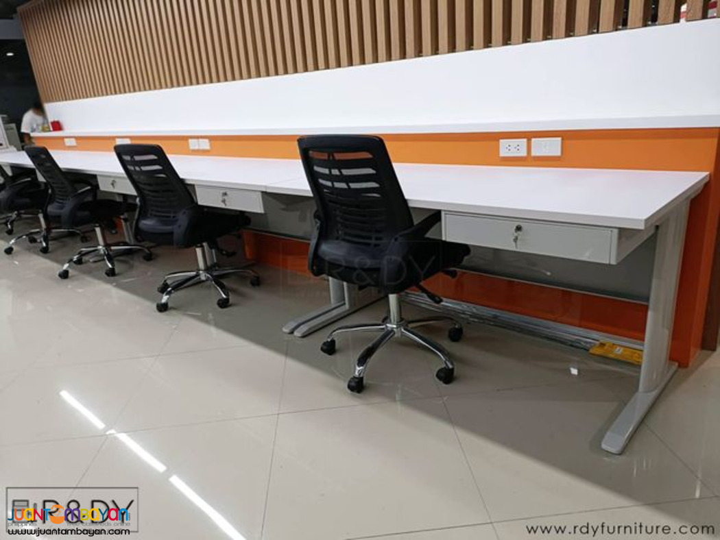 oFFICE TABLE AND CHAIRS